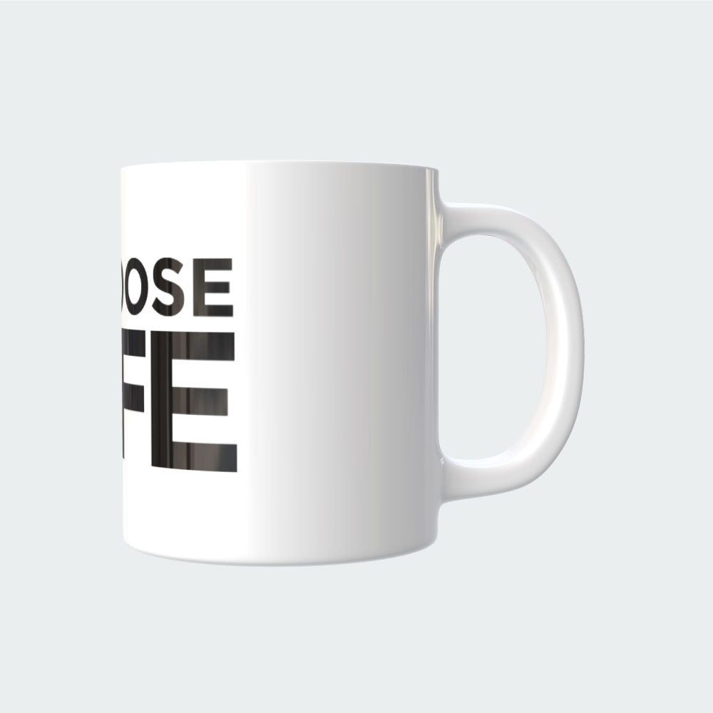 Taza Choose Life