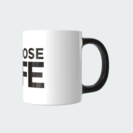Taza Choose Life