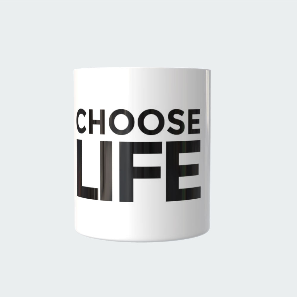 Taza Choose Life