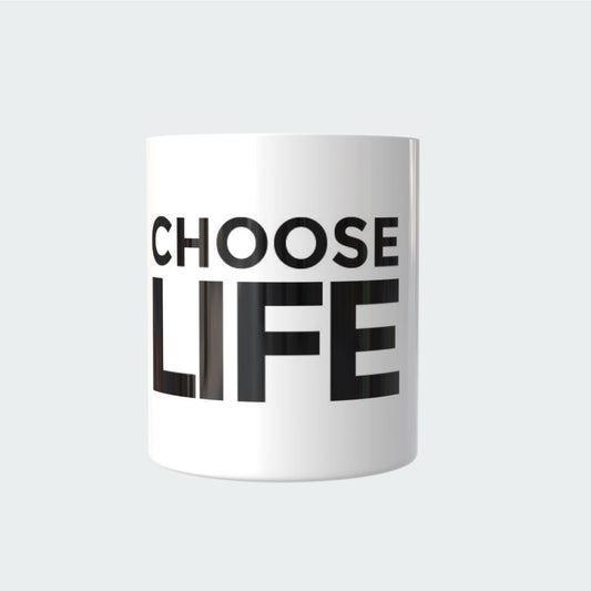 Taza Choose Life