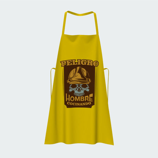 Peligro Hombre Cocinando