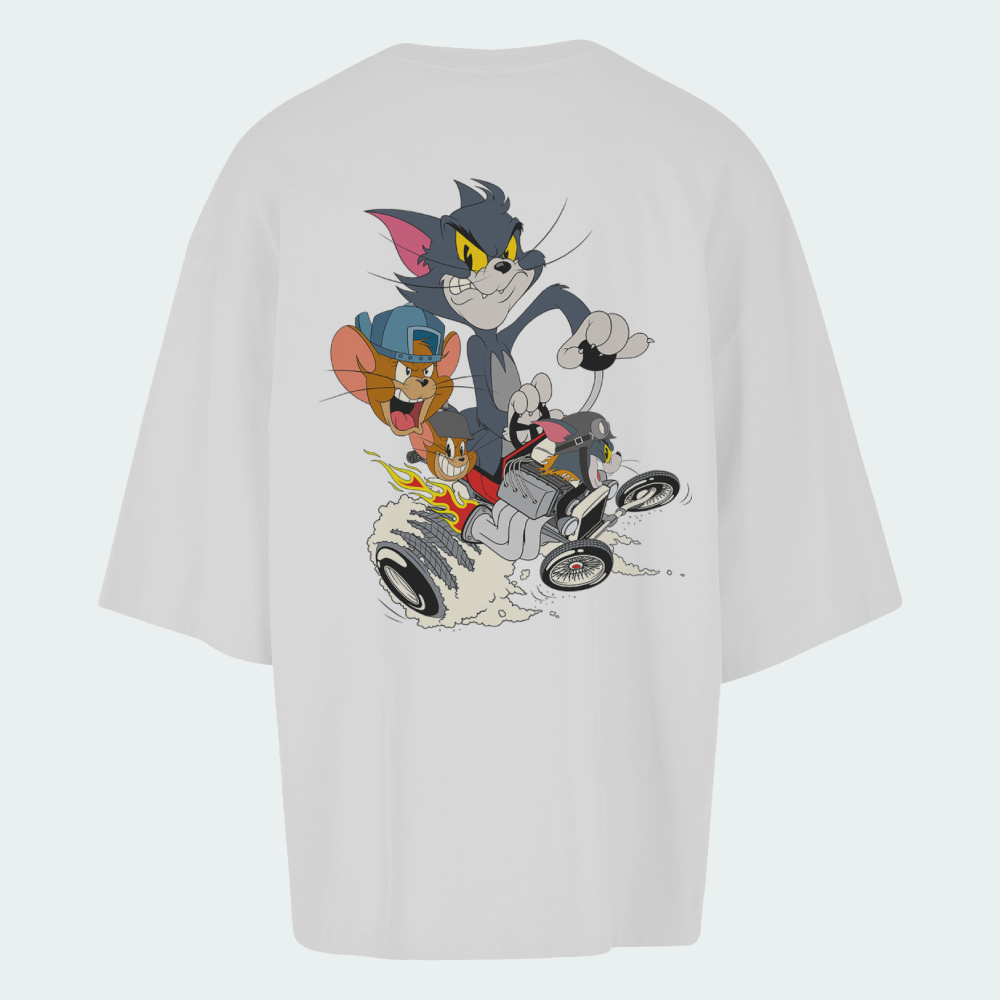 Tom and Jerry runing