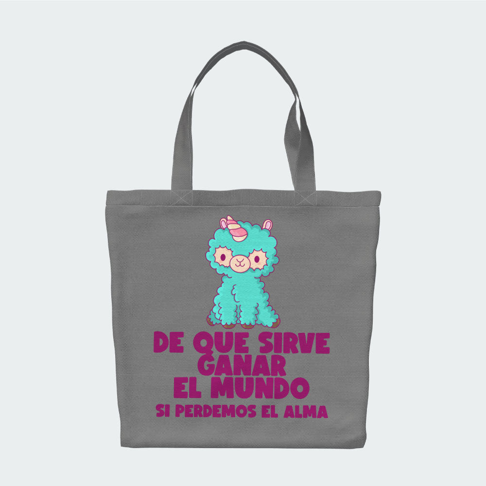 De que sirve ganar el mundo si perdemos el alma