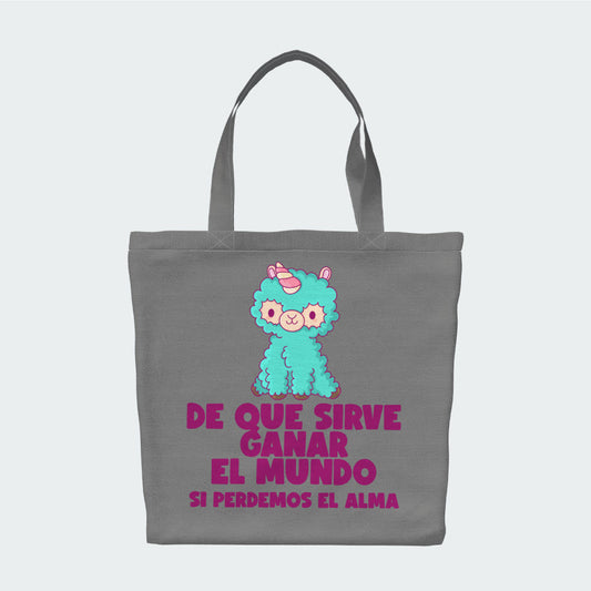 De que sirve ganar el mundo si perdemos el alma