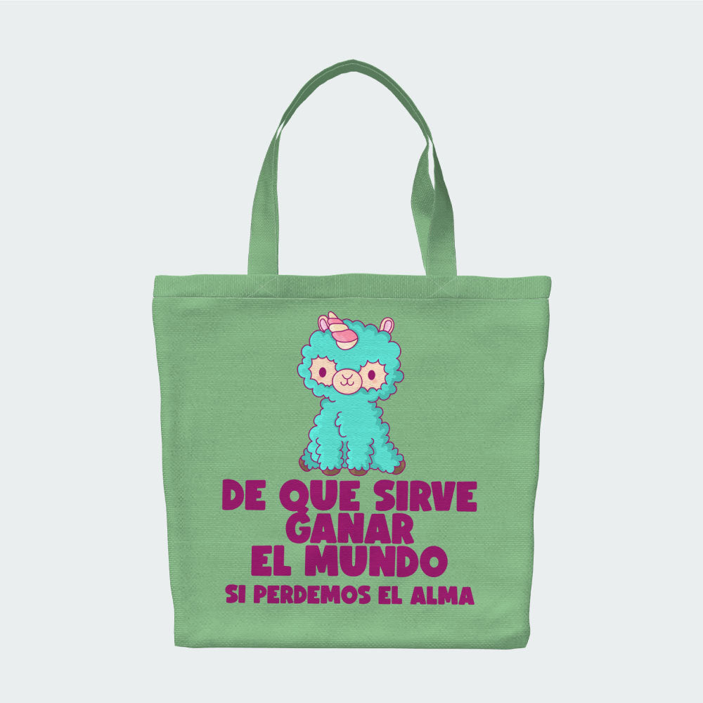 De que sirve ganar el mundo si perdemos el alma