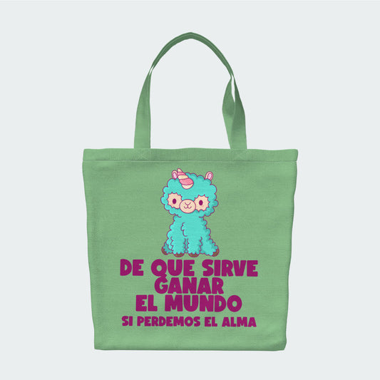 De que sirve ganar el mundo si perdemos el alma
